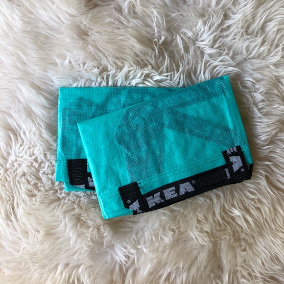 IKEA Handbags - Two Green/Blue Ikea Frakta Large Reusable Totes